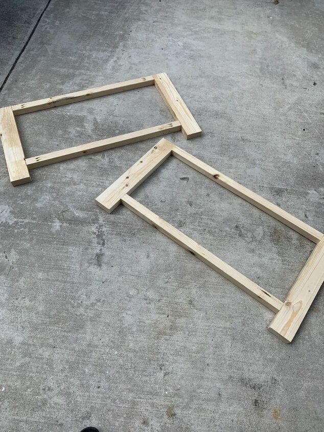 diy square farmhouse coffee table