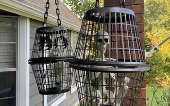 Simple Halloween Cage Props
