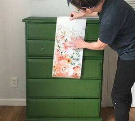 give your old dresser a dramatic transformation with this technique