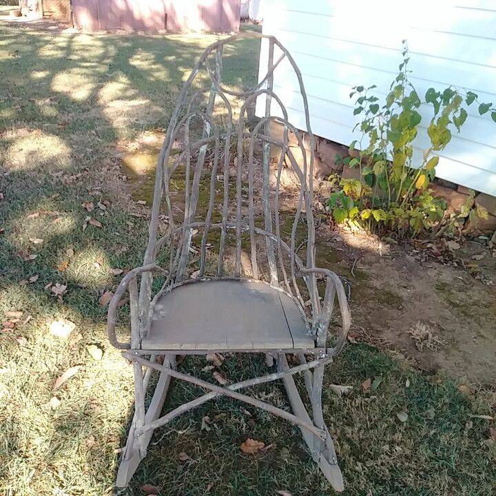 how do i restore care for a grapevine rocker