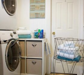 las 15 mejores soluciones de almacenamiento para el cuarto de lavado que debe probar, 1 Ruedas Grandes ideas de almacenamiento para el cuarto de la lavander a