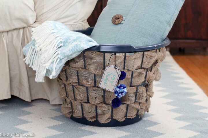 the 15 best laundry room storage solutions you need to try, 13 Wonderfully Woven Laundry Basket