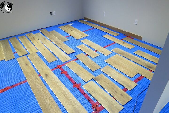 piso de madera dura de ingeniera instalacin del stano