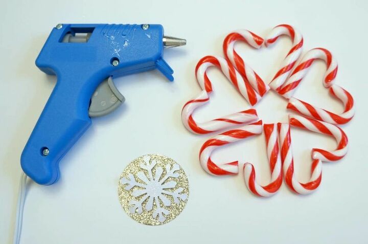 how to make a candy cane ornament
