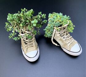 jardinera de cemento para zapatillas