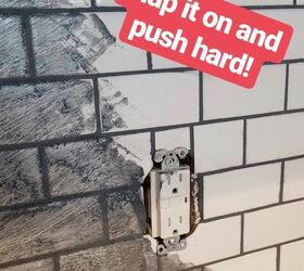 100 diy subway tile back splash kitchen project