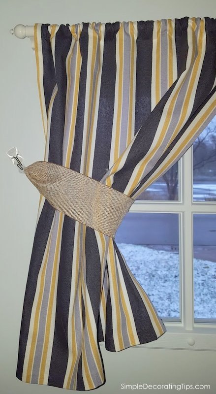 18 elegantes ideias de cortinas de sala de estar para transformar sua casa, Como fiz cortinas personalizadas sem m quina de costura
