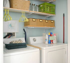 mantenga las cosas organizadas con estas ideas para el armario de la lavandera, 12 Ideas para la organizaci n del armario de la lavander a
