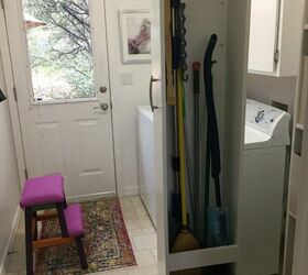 s laundry room closet, 11 Laundry Room with Broom Closet on Wheels