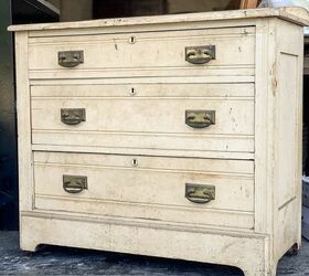 antique chest of drawers clean up