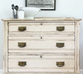 antique chest of drawers clean up