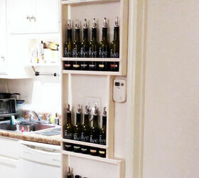 engineer your vertical space tiny kitchen diy shelf storage idea
