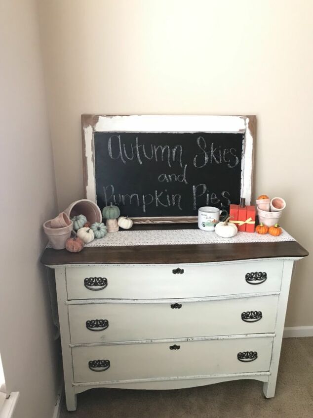 refinished antique dresser