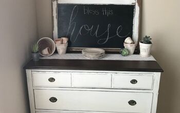 How To Paint A Farm House Dresser Diy Country Chic Chalk Paint