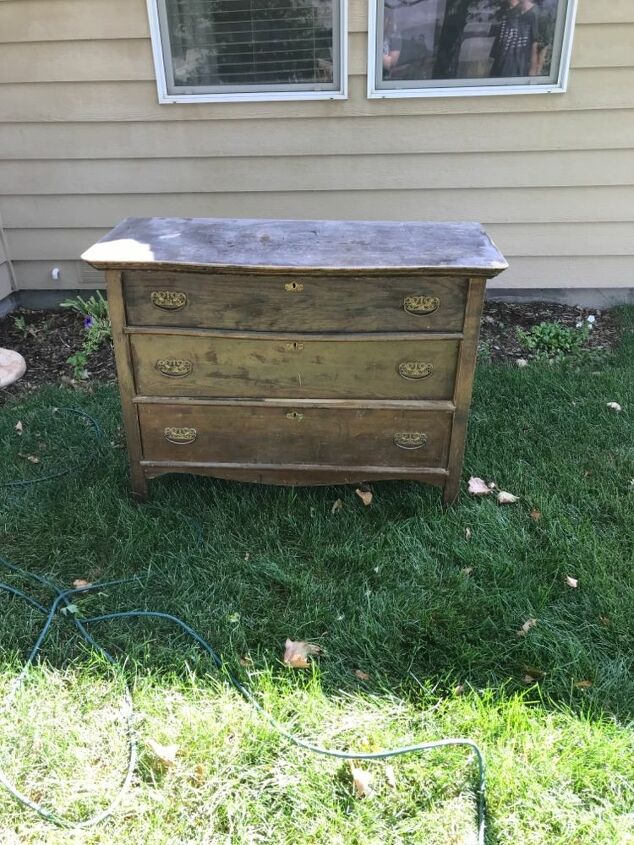 How To Refinish An Antique Dresser Diy Hometalk