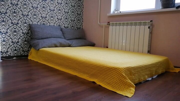 cama simple hecha a mano