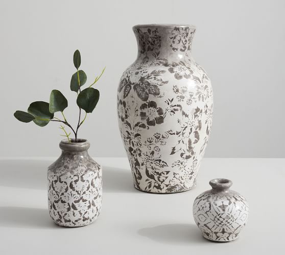 diy pottery barn inspired vases made from thrift store finds, Source Pottery Barn