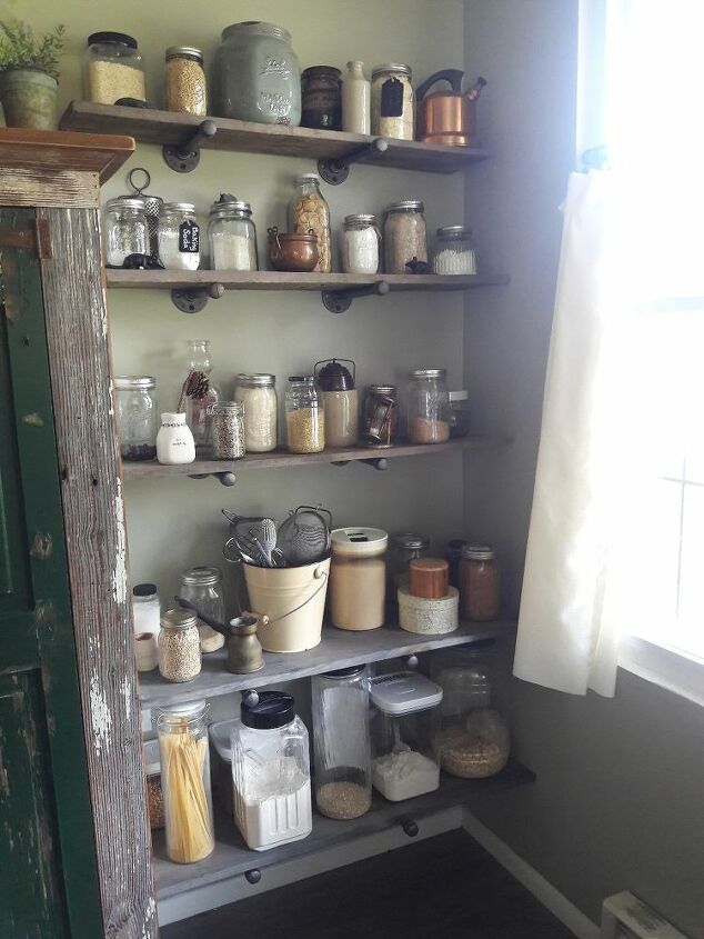 wall pantry storage solution, Full view