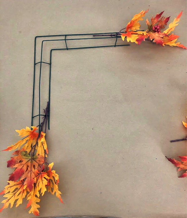 creative fall decoration for your front entry