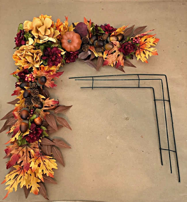 creative fall decoration for your front entry