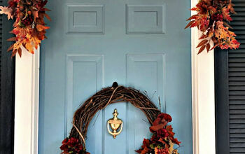 Creative Fall Decoration for Your Front Entry