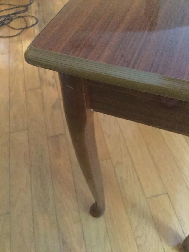 q how do i fix the scratches on this table and keep the same finish