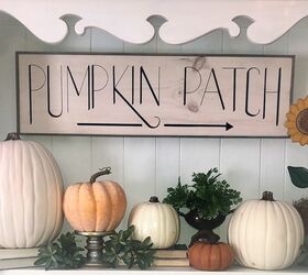 scrap wood sign for fall