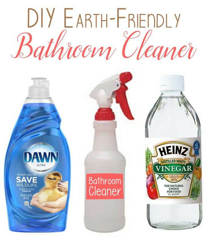 DIY bathroom cleaning product
