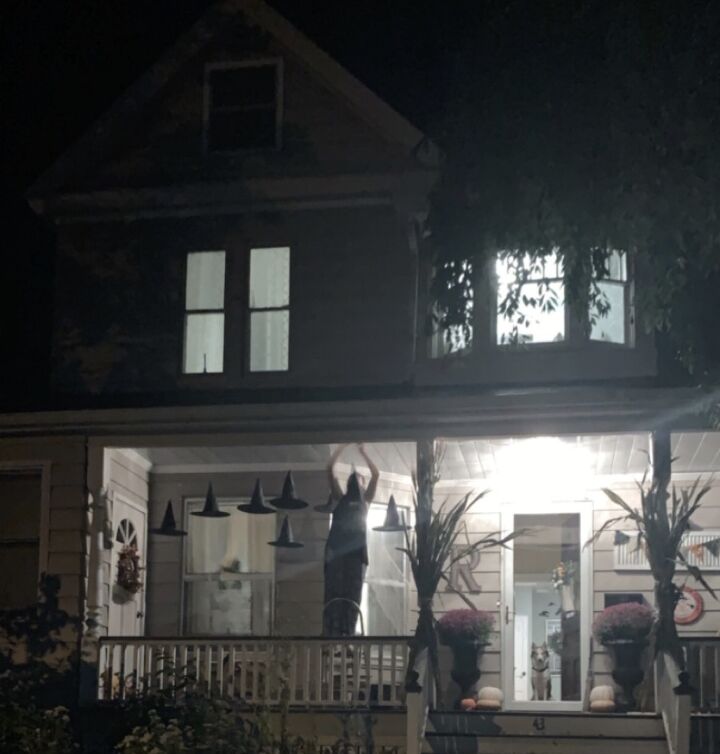 diy floating witch hats