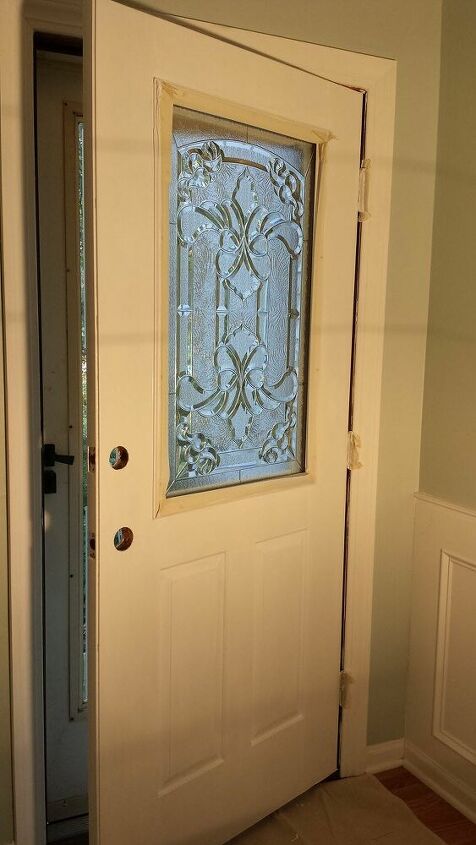 16 maneiras de atualizar seriamente suas portas antigas nesta temporada, Como fazer sua pr pria porta de vidro decorativa