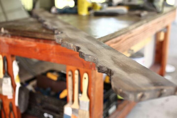 diy live edge mirror