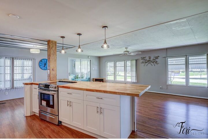 How To Diy Doublewide Mobile Home Remodel Kitchen Hometalk