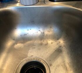 q clean a stainless steel sink