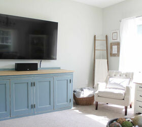farmhouse style tv stand makeover