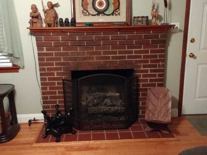 q color suggestions for fireplace