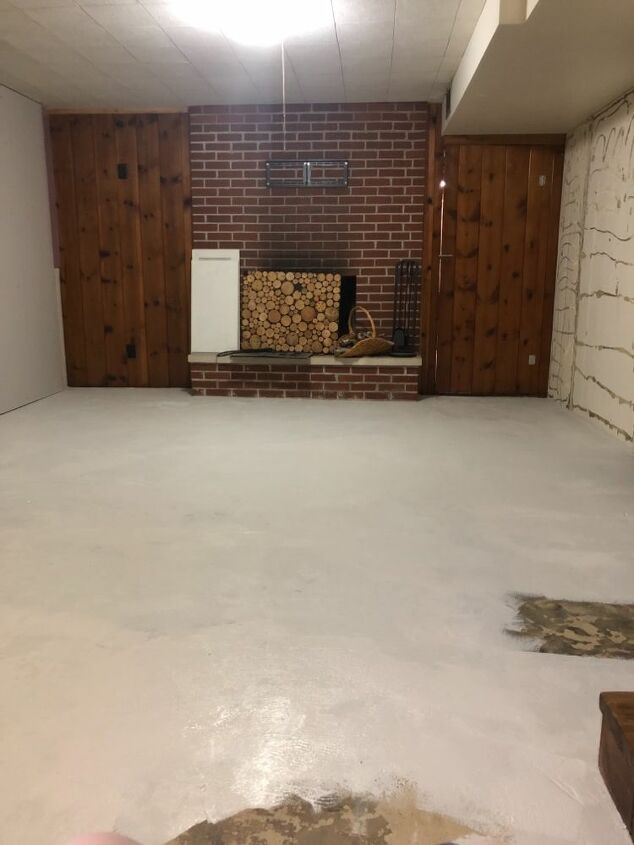 How To Make A Diy Painted Concrete Floor Hometalk