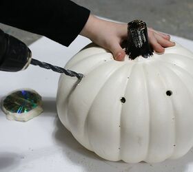 how to make diy luminary pumpkin lanterns