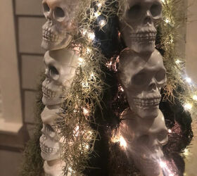 how to make a skeleton tree for halloween