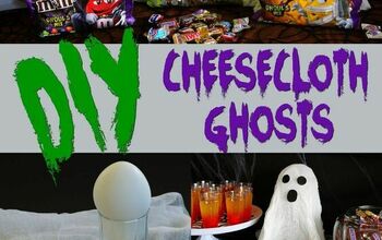 Fantasmas de Halloween de tela de queso