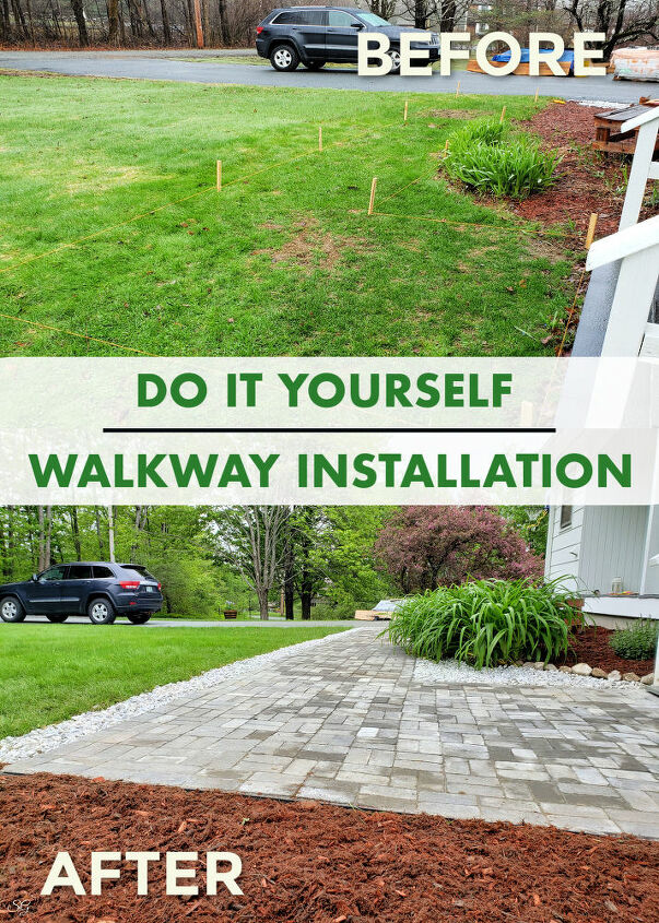 diy paver walkway