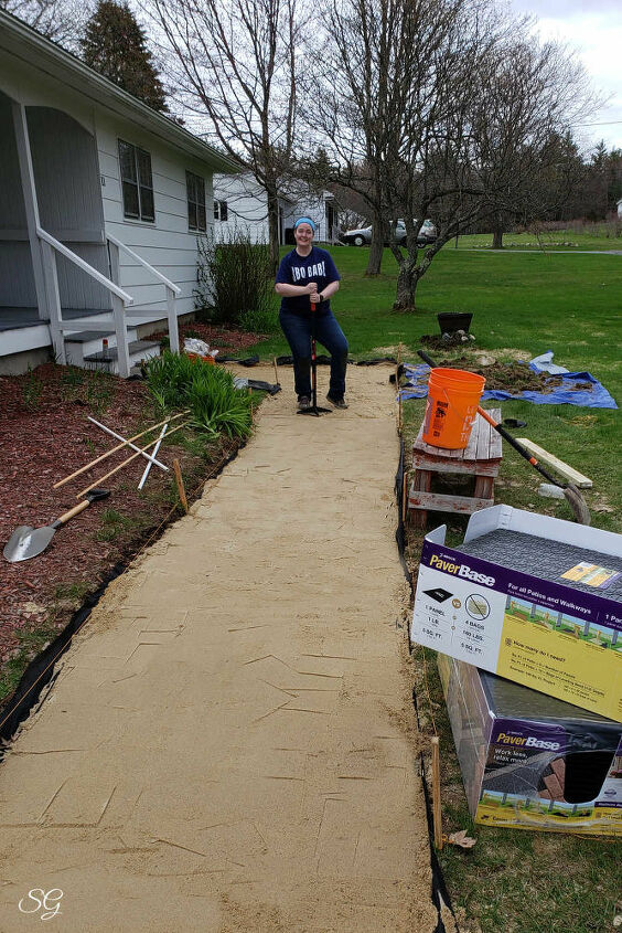 diy paver walkway
