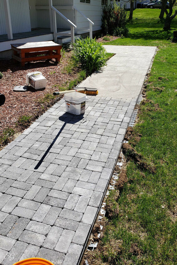 diy paver walkway