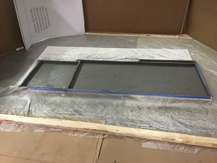 How To Make Diy Concrete Countertops Hometalk