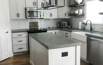 DIY Concrete Countertops