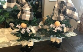 Dollar Tree Gnome Christmas Tree DIY