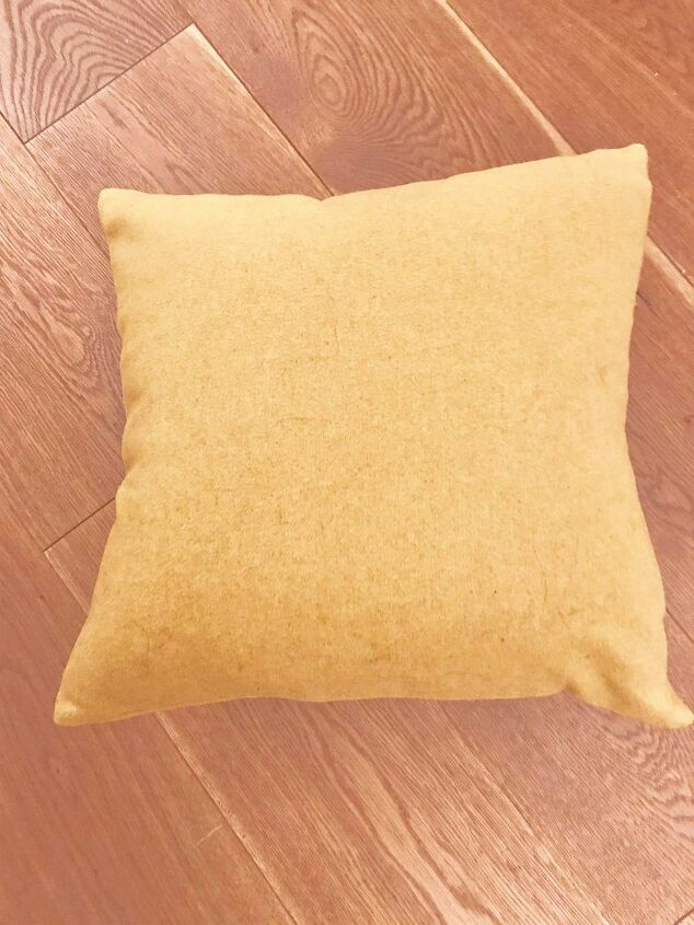 fabric sample throw pillow