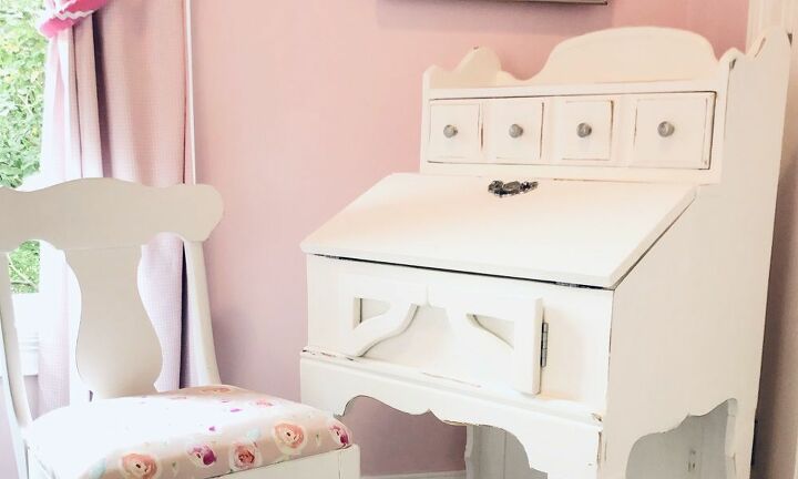 How To Upcycle From An End Table To A Desk Diy Hometalk