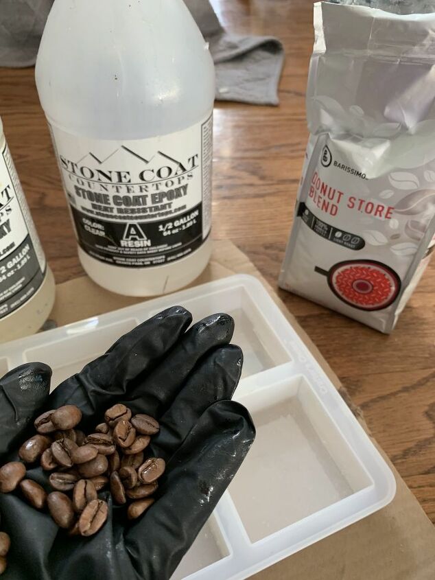 how to make coffee bean coasters, Coffee Beans