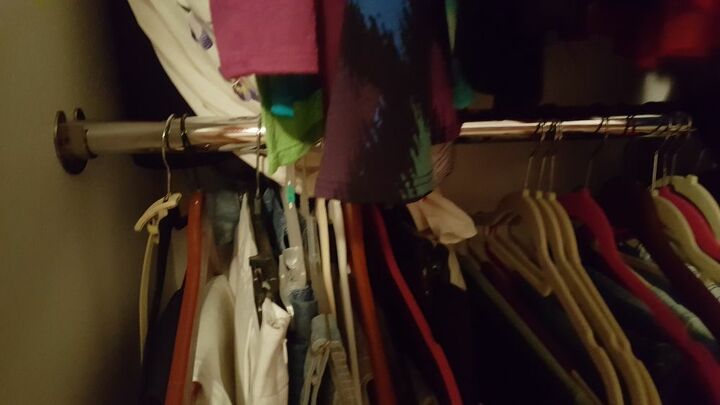 q how do i fix my collapsed closet