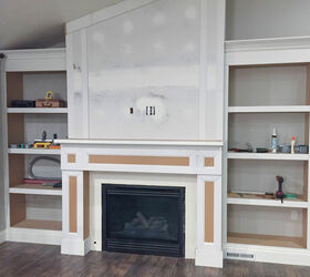 how to build a shaker style fireplace surround mantle